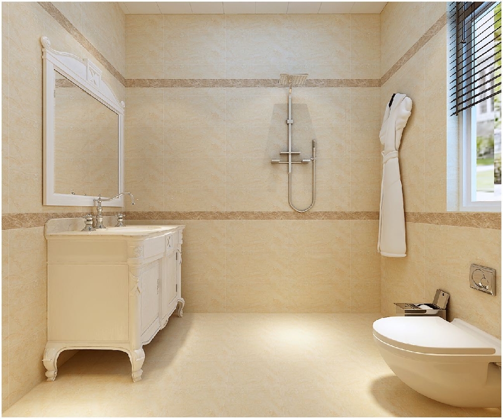 卫生间装修设计瓷砖铺贴效果如何验收?